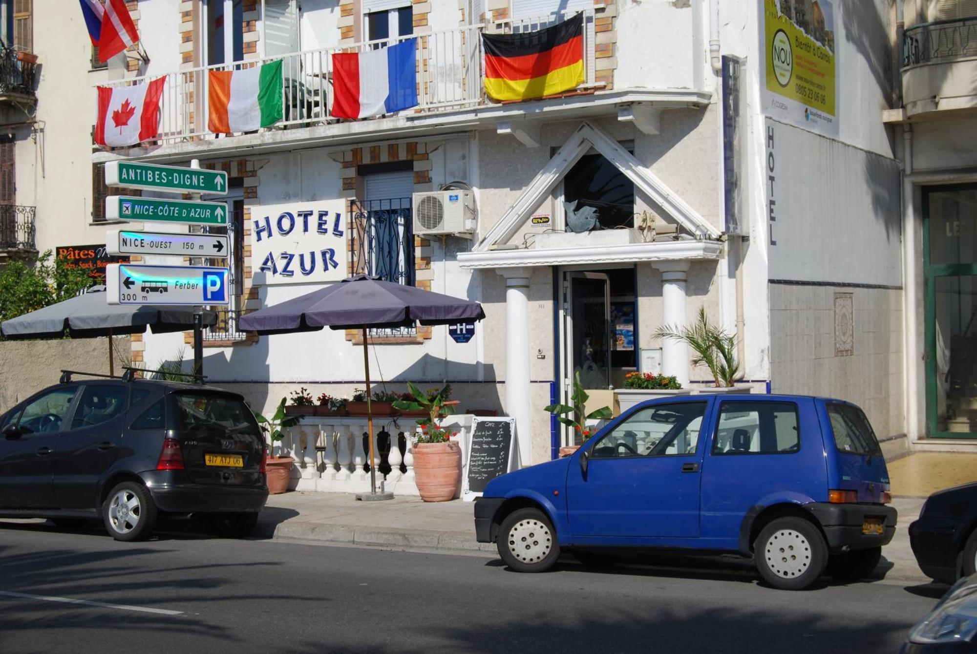 Hôtel Azur Nizza Exterior foto